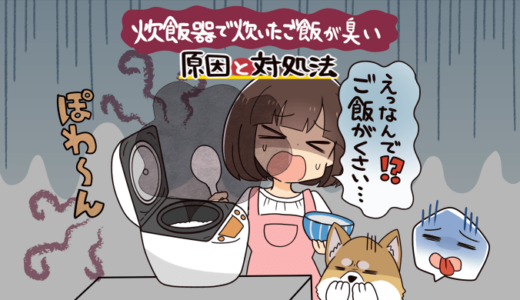 炊飯器で炊いたご飯が臭い原因と対処法まとめ
