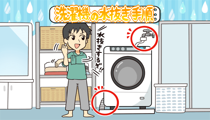 機 抜き 洗濯 引越し 水 【メーカー別】冷蔵庫の水抜きの方法・やり方・いつするのか