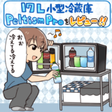 【レビュー】Peltism(ペルチィズム)の17L小型冷蔵庫の使用感や良い点・悪い点を分かりやすく解説【静音性も抜群】