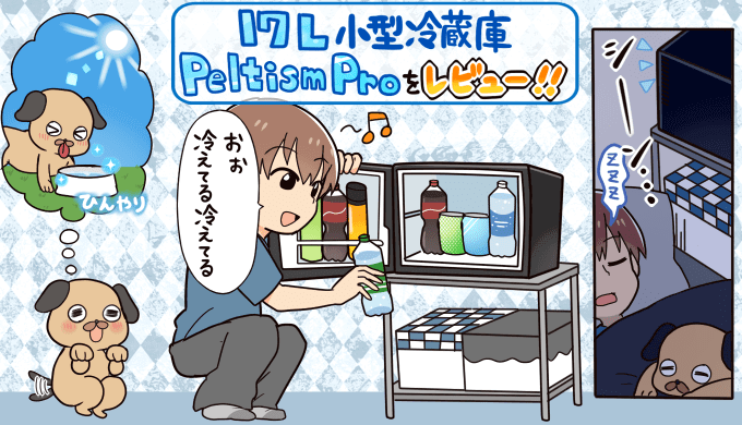 レビュー】Peltism(ペルチィズム)の17L小型冷蔵庫の使用感や良い点・悪い点を分かりやすく解説【静音性も抜群】 | カデンティティ